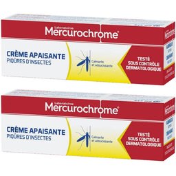 Mercurochrome Crème apaisante Piqûres d'insectes