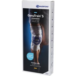 Bauerfeind® GenuTrain® S Titane Genouillère Gauche Taille 3