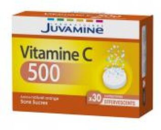 Vitamine C 500 30 Comprimés Effervescents - Boîte 30 Comprimés