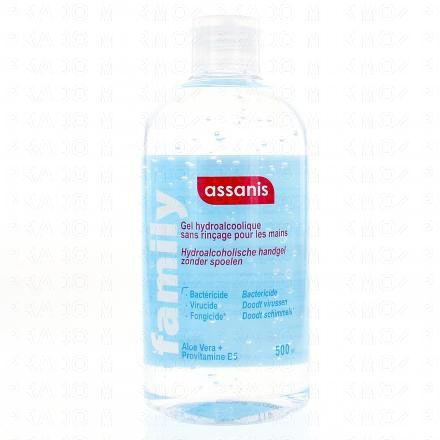 Lotion - Gel antibactérien flacon de 500 ml