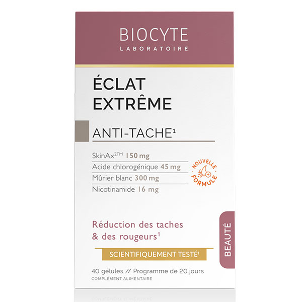 Eclat Extrême Beauté Anti-Tâche & Rougeurs 40 gélules
