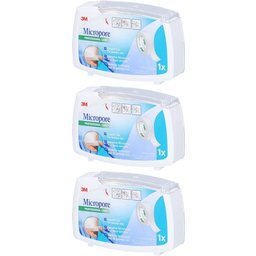 Micropore Pansement Adhésif Chirurgical 1.25 cm x 9.15 m
