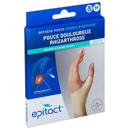 Epitact® Orthèse rhizarthrose pouce droit M