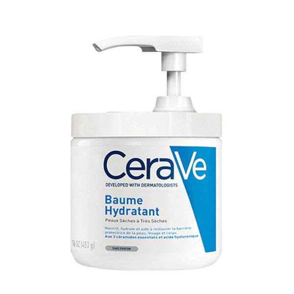 Soins Baume Hydratant Visage Corps Pot Pompe 454g