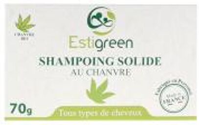 Shampoing Solide Chanvre Revitalisant 70 g - Pain 70 g