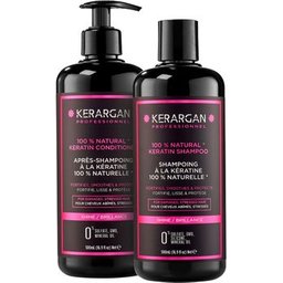 Duo Shampoing et Après-Shampoing à la Kératine 2x500ml