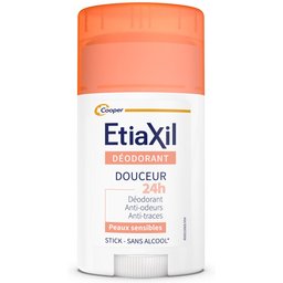 - Déodorant - Transpiration Faible - Aisselles - 48h – Stick - Fabriqué en France - 40 ml