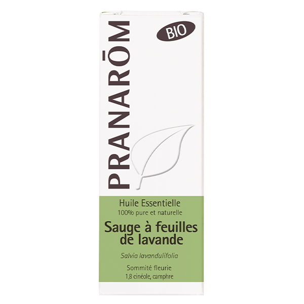 Huile Essentielle Sauge à Feuilles de Lavande Sommité Fleurie Bio 10ml