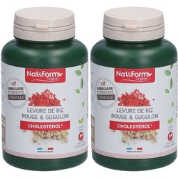 Nat&Form Levure DE RIZ Rouge & Gugulon