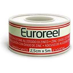 Euroreel Adhesivo Algodón 5mx2,5cm 1ud