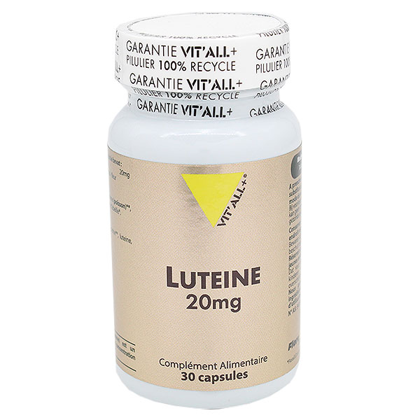 Lutéine 20mg 30 capsules