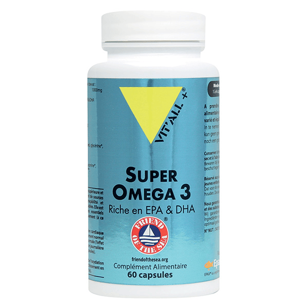 Super Oméga 3 Marin 1000mg - 60 capsules marines