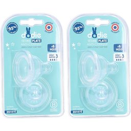 Dodie® Tétine de biberon anti-colique Sensation+ Fast flow 3