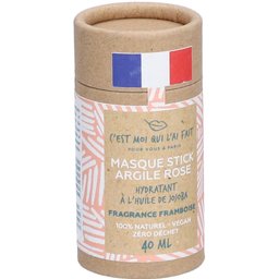 C'est Moi Qui L'ai Fait Masque Stick Argile Rose hydratant - Fragrance Framboise