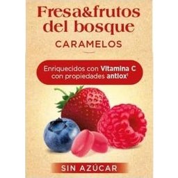 Santé Verde Bonbons Fraise et Fruits Rouges 35g