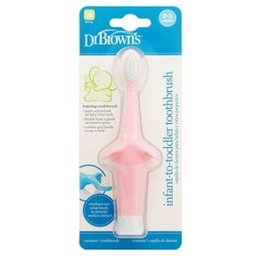 Brosse à dents bébé bébé rose 0-3 ans