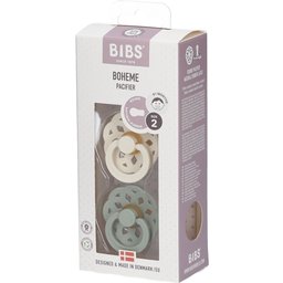 Bibs® Boheme Tétines Sauge - Ivoire 6 - 18 mois Taille 2