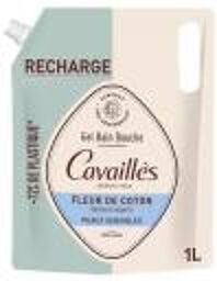 Gel Bain Douche Peaux Sensibles Fleur de Coton Éco-Recharge 1 L - Doypack 1000 ml