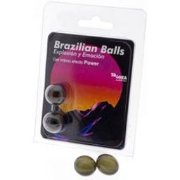 Taloka Brazilian Balls Exciting Gel Power Effect 2uds