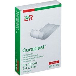 Curaplast® Sensitive Pansement adhésif 6 cm x 10 cm