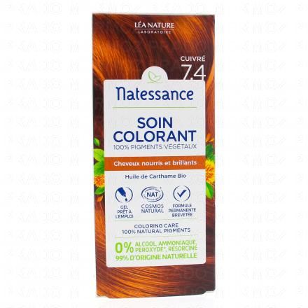 Soin colorant cuivré n°7.4