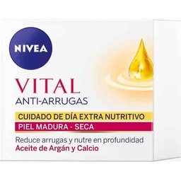 Vital Anti Age Cream Peaux Sèches Argan & Calcium 50ml