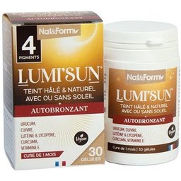 Lumi'Sun Autobronzant Vegan 30 Gélules