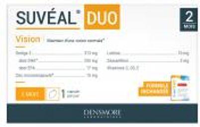 Suvéal Duo 60 Capsules - Boîte 60 capsules