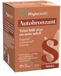 Phytoc Autobronzant Naturel 30Cp - Boîte 30 Capsules