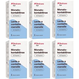 Redcare Eye Lentille de contact mensuelle -4.5 dioptries