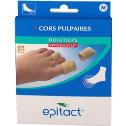 Epitact Cors pulpaires Doigtiers Taille M(26mm) 2 unités