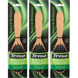 Natural Brillance Brosse à cheveux en poils de sangliers
