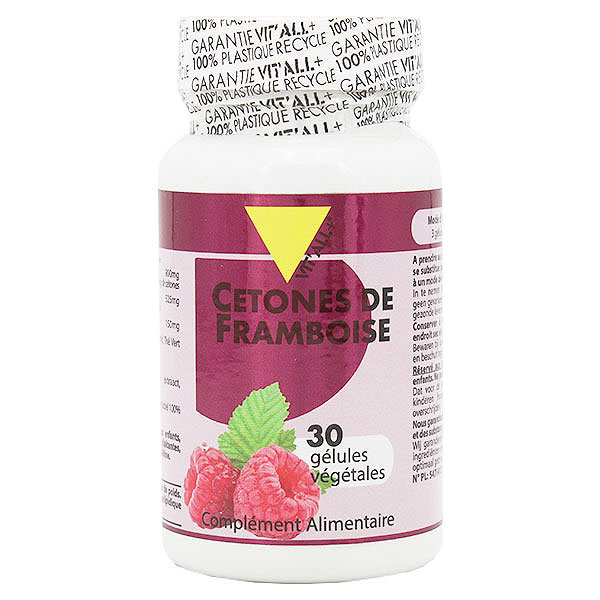 Cétones de Framboise 30 gélules végétales
