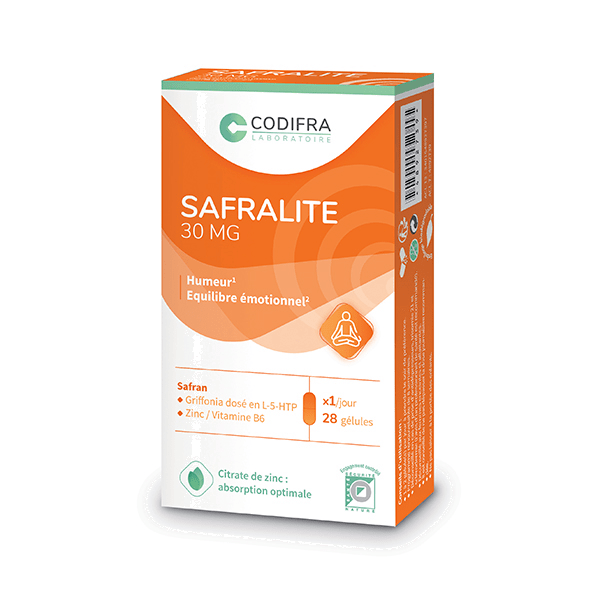 Safralite Humeur et Equilibre émotionnel 30mg 28 gélules