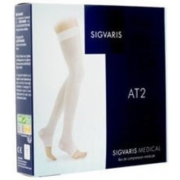2 AT2 Chaussette PO Blanc N2 1 Pairee