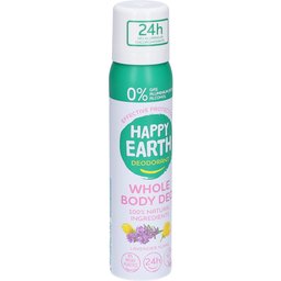 Happy Earth Déodorant spray pour tout le corps lavande et ylang-ylang