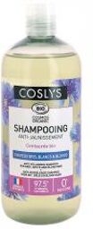 Shampoing Anti-Jaunissement Cheveux Gris Blancs et Blonds Bio 500 ml - Flacon