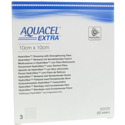 Aquacel™ Extra™ Hydrofiber™ 10 cm x 10 cm