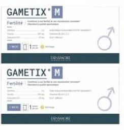 Gametix M Lot de 2 x 30 Sachets de 5 g - Lot 2 x 30 sachets de 5 g
