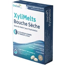 Bouche Sèche Légèrement Sucrée Sans Sucre 40 Comprimés