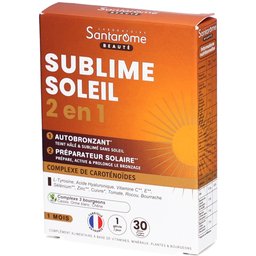 Sublime Soleil 2en1 Autobronzant & Préparateur Solaire