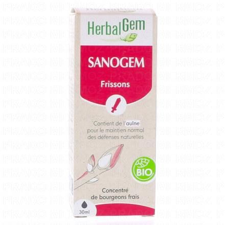Concentré de bourgeons frais - Sanogem frissons 30ml