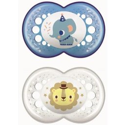 Sucette en silicone originale 16+ M A Double Pack