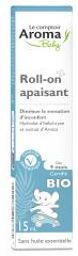 Baby Roll-On Apaisant Bio à l'Arnica Dès 9 Mois Gel 15 ml - Flacon-Bille 15 ml