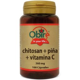 Chitosan Piña Vitamine C 100caps