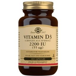 Vitamin D3 2200Ui 55µg 100 Capsules