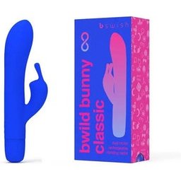 Bswish Bwild Bunny Infinite Classic Vibrator Blue 1ut
