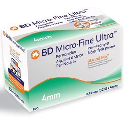 Micro-Fine Ultra™ Aiguilles à stylo 4 mm (32G)