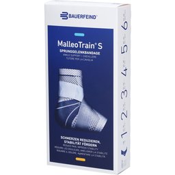 Bauerfeind® Malleotrain® S Chevillère taille 5 gauche titane