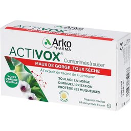 Activox comprimés à sucer au citron